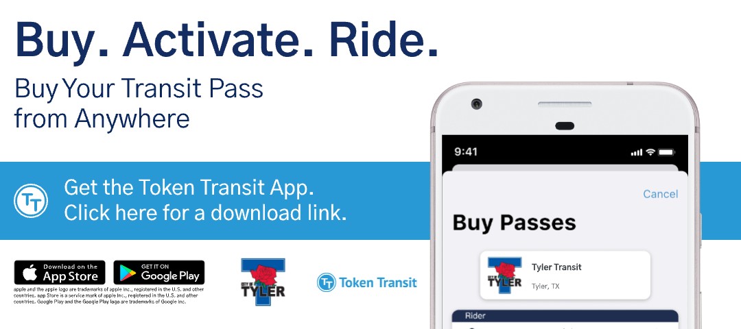 Token Transit homepage